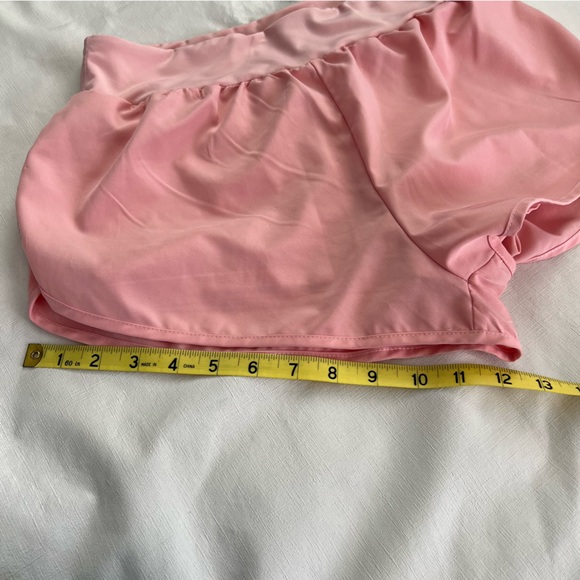 Shein Tulip Hem Pink Athletic Shorts with insert  Size M - Picture 9 of 10